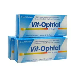 VIT OPHTAL z 10 mg tabletami luteina, 90 kosov