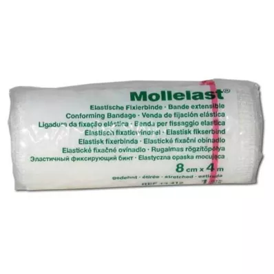 Mollelast 8cmx4m bela, 1 kos