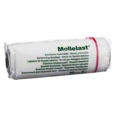 Mollelast 10cmx4m bela, 1 kos