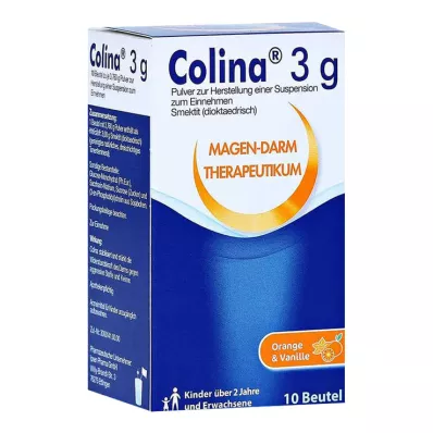 COLINA Btl. 3 g prahu za pripravo suspenzije za peroralno uporabo, 10 kosov