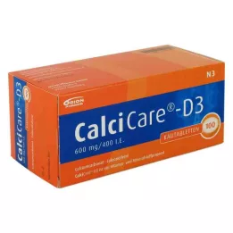 CALCICARE D3 žvečljive tablete, 100 kapsul