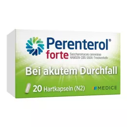PERENTEROL forte 250 mg kapsule, 20 kosov
