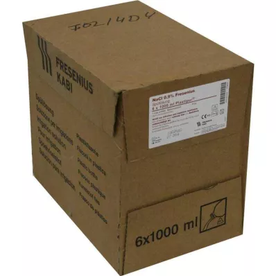 Plastenka Nacl 0,9% na navoj, 6X1000 ml Plastenka Nacl 0,9% na navoj, 6X1000 ml