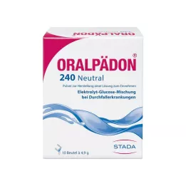 ORALPÄDON 240 nevtralnih Btl. prahu, 10 kosov