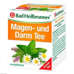 BAD HEILBRUNNER Čaj za želodec in črevesje N filter vrečke, 8X1,75 g