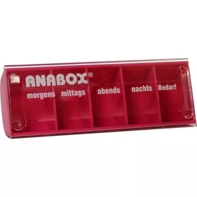 ANABOX Dnevna škatla roza, 1 kos