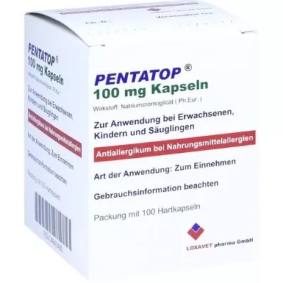 PENTATOP 100 mg kapsule trde kapsule, 100 kosov