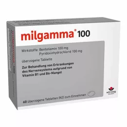 MILGAMMA 100 mg obložene tablete, 60 kosov
