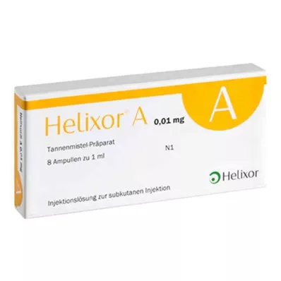 Helixor A ampule 0,01 mg (8 kosov) Helixor A ampule 0,01 mg (8 kosov)