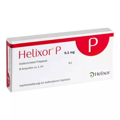 Helixor P ampule 0,1 mg (8 kosov) Helixor P ampule 0,1 mg (8 kosov)