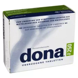 DONA 250 mg obložene tablete, 100 kosov
