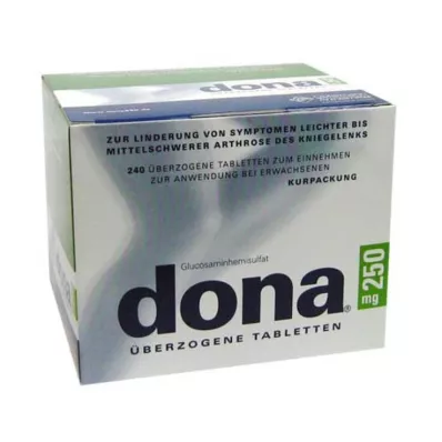 DONA 250 mg obložene tablete, 240 kosov