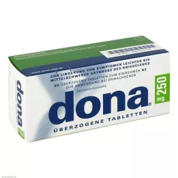 DONA 250 mg obložene tablete, 50 kosov