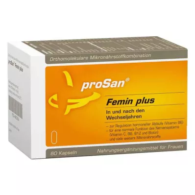 PROSAN Femin plus kapsule, 60 kosov PROSAN Femin plus kapsule, 60 kosov