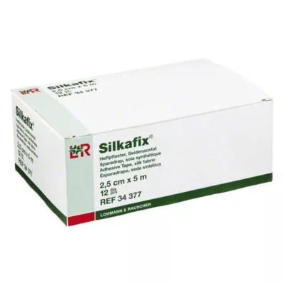 SILKAFIX Sponka 2,5 cm x 5 m z jedrom iz kartona, 12 kosov SILKAFIX Sponka 2,5 cm x 5 m z jedrom iz kartona, 12 kosov