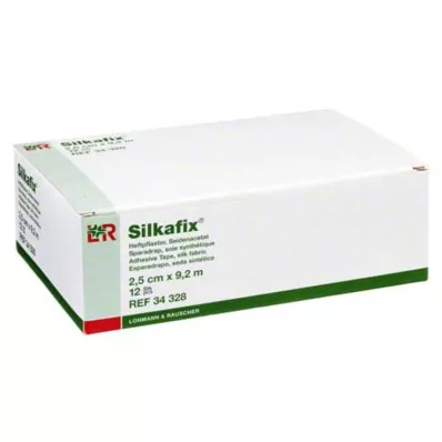 SILKAFIX Sponka 2,5 cm x 9,2 m z jedrom iz kartona, 12 kosov SILKAFIX Sponka 2,5 cm x 9,2 m z jedrom iz kartona, 12 kosov
