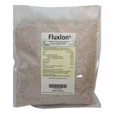 Fluxlon luščine indijskega psiliuma, 400 g Fluxlon luščine indijskega psiliuma, 400 g