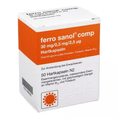 FERRO SANOL prim. Trde kapsule z odvečnimi peleti, 50 kosov FERRO SANOL prim. Trde kapsule z odvečnimi peleti, 50 kosov