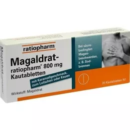MAGALDRAT-ratiopharm 800 mg tablete, 20 kosov