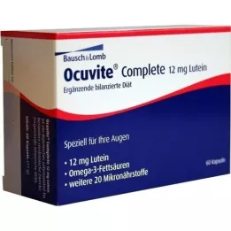 OCUVITE Popolne kapsule z 12 mg luteina, 60 kapsul