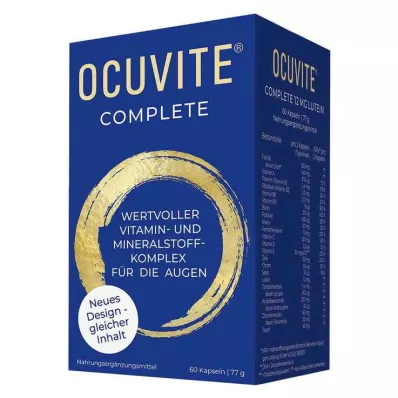 OCUVITE Popolne kapsule z 12 mg luteina, 60 kapsul