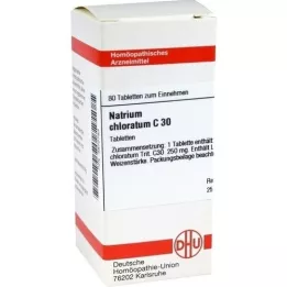 NATRIUM CHLORATUM C 30 tablet, 80 kapsul