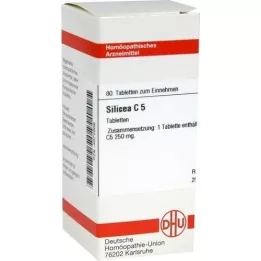 SILICEA C 5 tablet, 80 kapsul