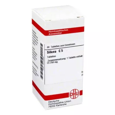 SILICEA C 5 tablet, 80 kapsul