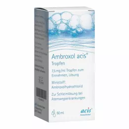 AMBROXOL kapljice acis, 50 ml