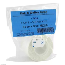 TAPE-Povoj 3,8 cmx10 m bel, 1 kos