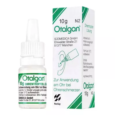 Otalgan kapljice za uho, 10 g Otalgan kapljice za uho, 10 g