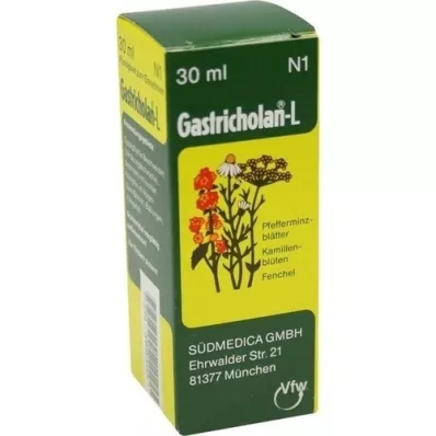 GASTRICHOLAN-L Peroralna tekočina, 30 ml