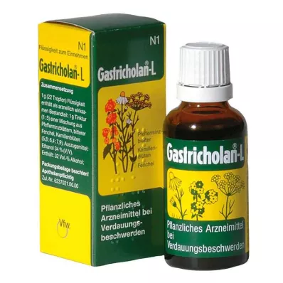 GASTRICHOLAN-L Peroralna tekočina, 30 ml GASTRICHOLAN-L Peroralna tekočina, 30 ml