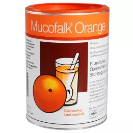 MUCOFALK Oranžna zrnca za pripravo suspenzije z enim odmerkom, 300 g