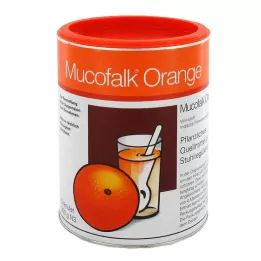 MUCOFALK Oranžna zrnca za pripravo suspenzije z enim odmerkom, 300 g