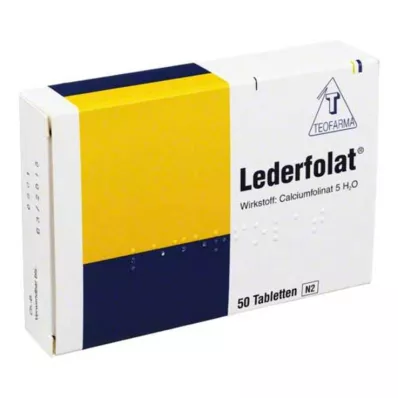 Lederfolat tablete, 50 kom Lederfolat tablete, 50 kom