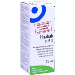 HYABAK Kapljice za oči, 10 ml