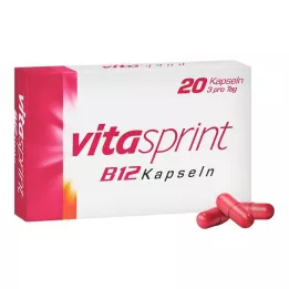 VITASPRINT Kapsule B12, 20 kosov