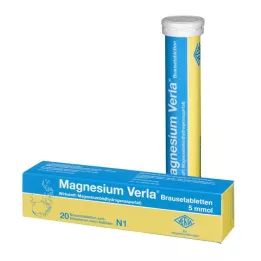 MAGNESIUM VERLA Šumeče tablete, 20 kosov