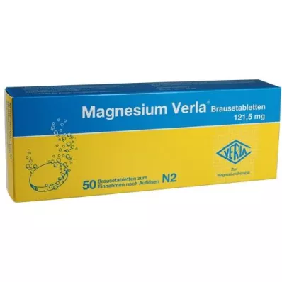 MAGNESIUM VERLA Šumeče tablete, 50 kosov