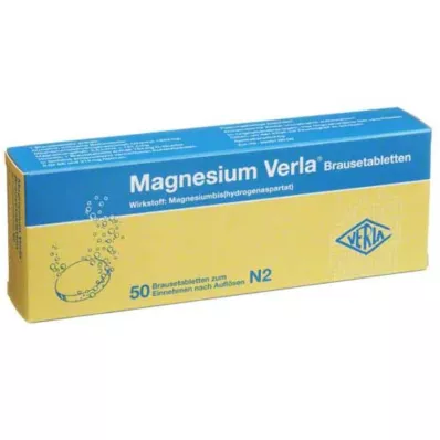 MAGNESIUM VERLA Šumeče tablete, 50 kosov