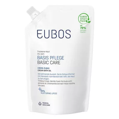 EUBOS CREME Polnilo za oljno kopel, 400 ml