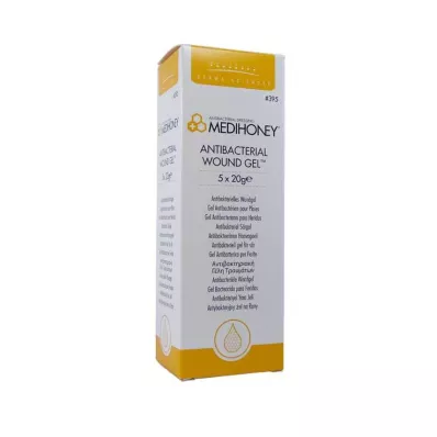 MEDIHONEY Antibakterijski gel za rane, 5X20 g MEDIHONEY Antibakterijski gel za rane, 5X20 g