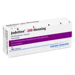 JODETTEN 200 tablet Henning, 100 kosov