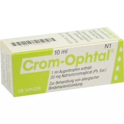 CROM-OPHTAL Kapljice za oči, 10 ml