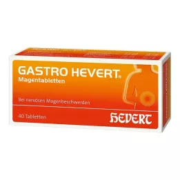 GASTRO-HEVERT Želodčne tablete, 40 kosov