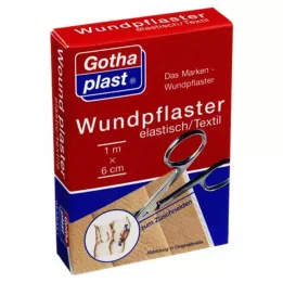 GOTHAPLAST Elastični mavec za rane 6 cmx1 m, rezan, 1 kos