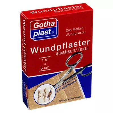 GOTHAPLAST Elastični mavec za rane 6 cmx1 m, rezan, 1 kos GOTHAPLAST Elastični mavec za rane 6 cmx1 m, rezan, 1 kos