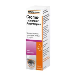 CROMO-RATIOPHARM Kapljice za oči, 10 ml