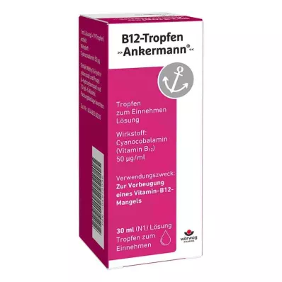 B12 ANKERMANN kapljice, 30 ml B12 ANKERMANN kapljice, 30 ml